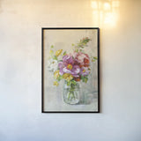 Summer Treasures II Crop by Danhui Nai. shown as a paper print in a black flame. Available as a archival giclee rolled canvas, fine art paper, or poster print. SKU 20716h.