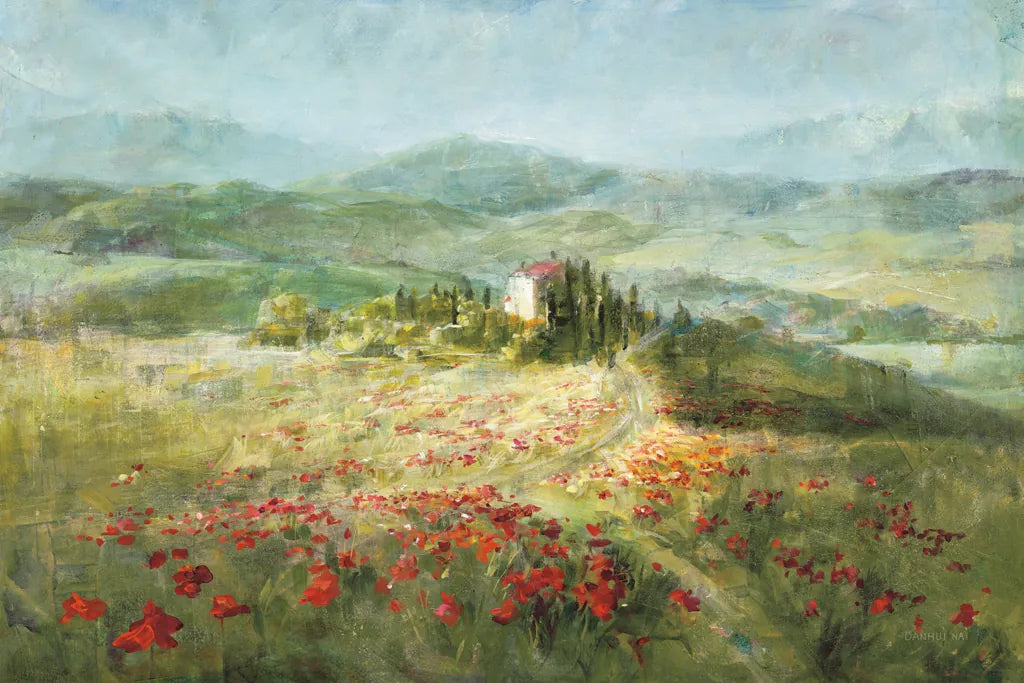 Summer in Provence by Danhui Nai. SKU 17804i. Archival Giclee Fine art print for wall decor.