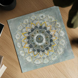 Sunburst by Danhui Nai. Shown as a detailed flat fine art print, highlighting archival giclee quality. Available as an archival giclee rolled canvas, fine art paper, or poster print. SKU 42122a.