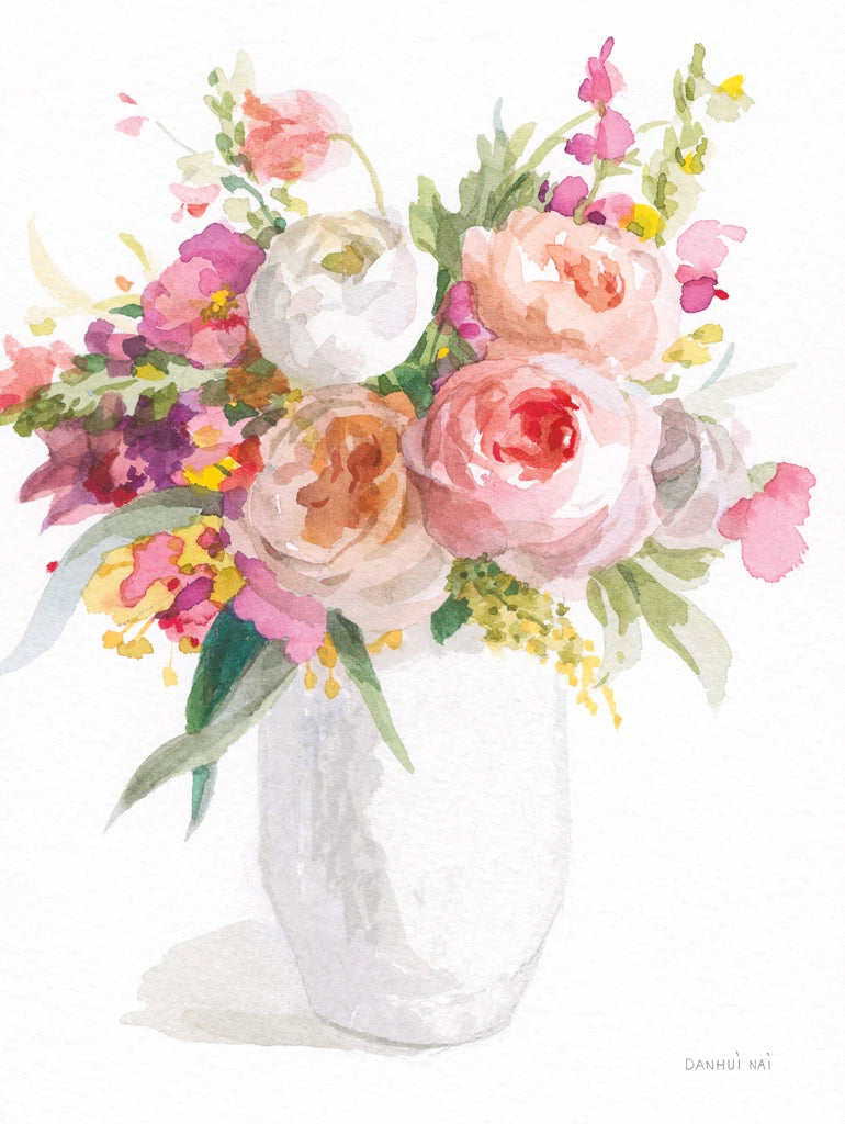 Sunday Bouquet I Neutral by Danhui Nai