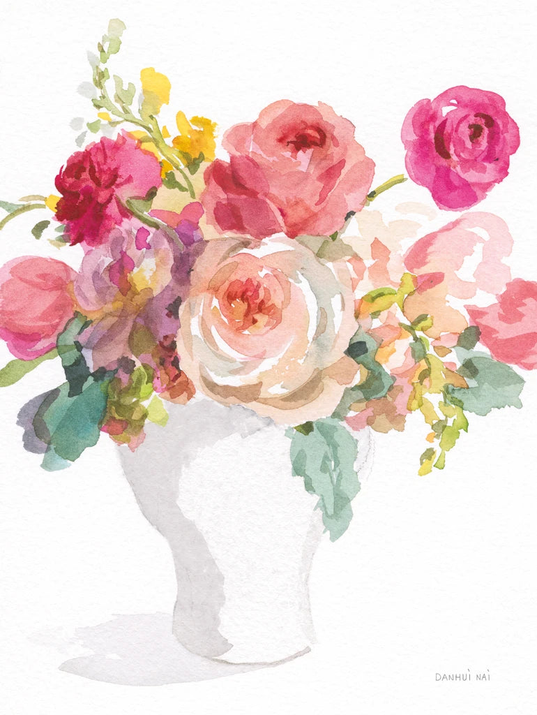 Sunday Bouquet II Neutral by Danhui Nai