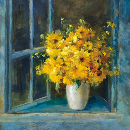 Sunny Windowsill by Danhui Nai. SKU 68643a. Archival Giclee Fine art print for wall decor.