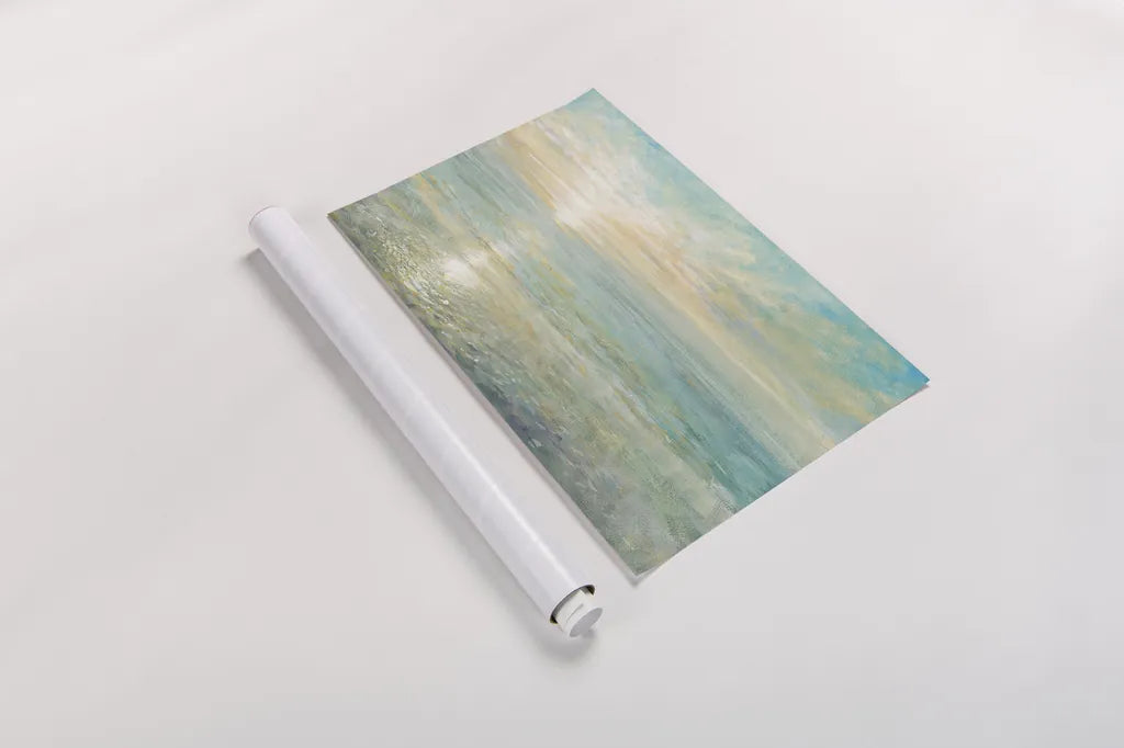 Sunrise by Danhui Nai. shown as a rolled paper print. Available as archival giclee rolled canvas, fine art paper, or poster print. SKU 18930i.