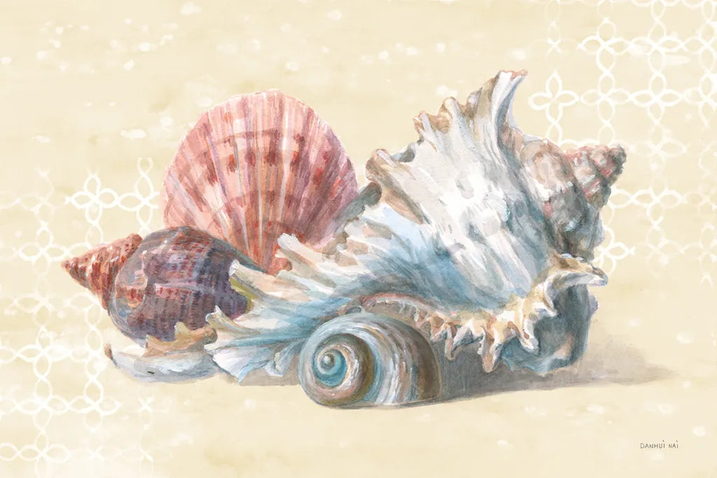 Sunrise Beach II by Danhui Nai. SKU 84446i. Archival Giclee Fine art print for wall decor.