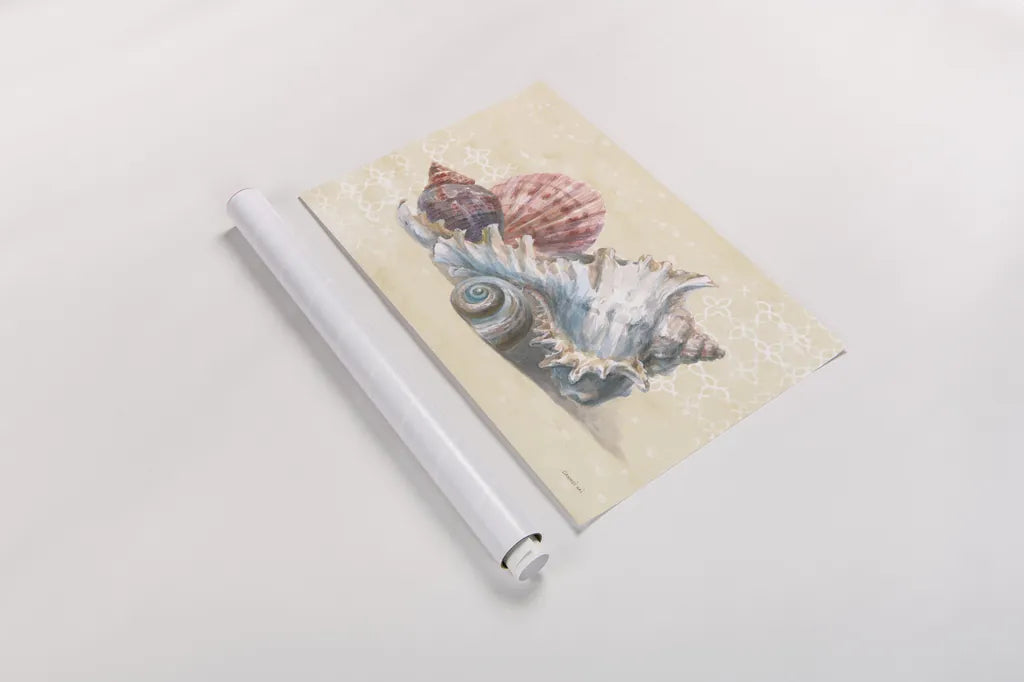 Sunrise Beach II by Danhui Nai. shown as a rolled paper print. Available as archival giclee rolled canvas, fine art paper, or poster print. SKU 84446i.