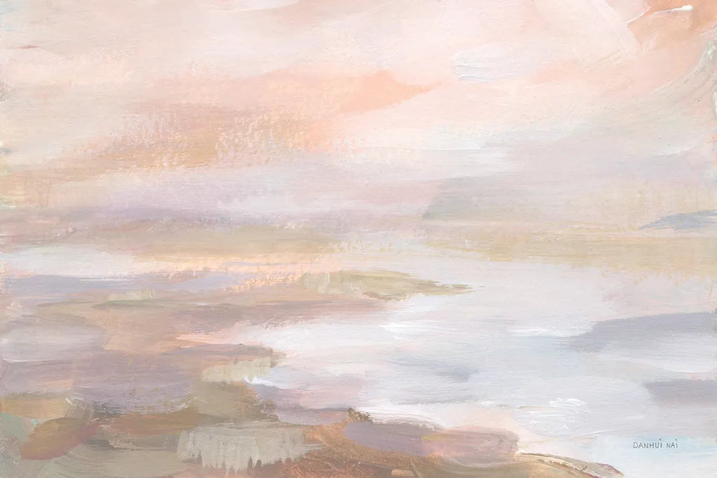 Sunrise Coast by Danhui Nai. SKU 70643i. Archival Giclee Fine art print for wall decor.