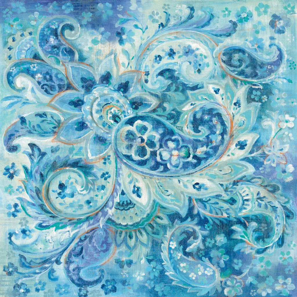 Surat Paisley by Danhui Nai. SKU 51899a. Archival Giclee Fine art print for wall decor.