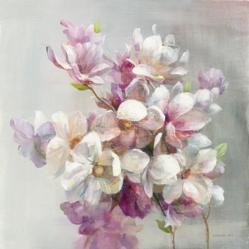 Sweet Magnolia by Danhui Nai. SKU 43026a. Archival Giclee Fine art print for wall decor.