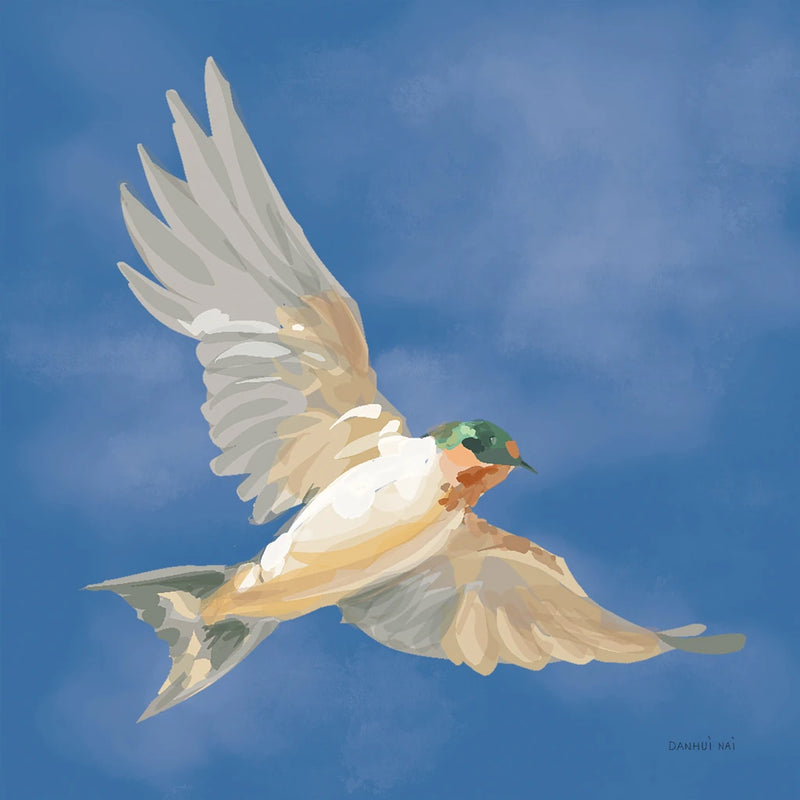 Swifts II Royal Blue by Danhui Nai