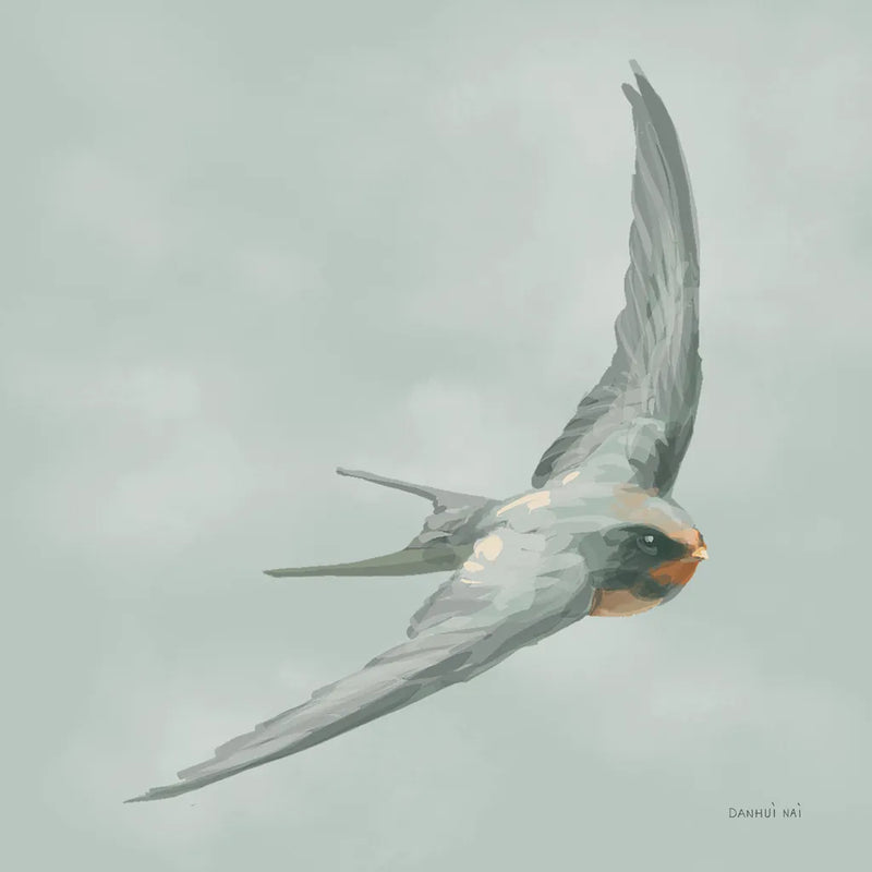 Swifts IV by Danhui Nai. SKU 84802a. Archival Giclee Fine art print for wall decor.