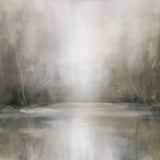 Taupe Horizon by Danhui Nai. SKU 102368a. Archival Giclee Fine art print for wall decor.