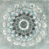 Teal Sunburst by Danhui Nai. SKU 43910a. Archival Giclee Fine art print for wall decor.