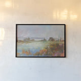 The  Long View by Danhui Nai. shown as a paper print in a black flame. Available as a archival giclee rolled canvas, fine art paper, or poster print. SKU 68234i.