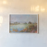The  Long View by Danhui Nai. shown as a paper print in a white frame. Available as a archival giclee rolled canvas, fine art paper, or poster print. SKU 68234i.