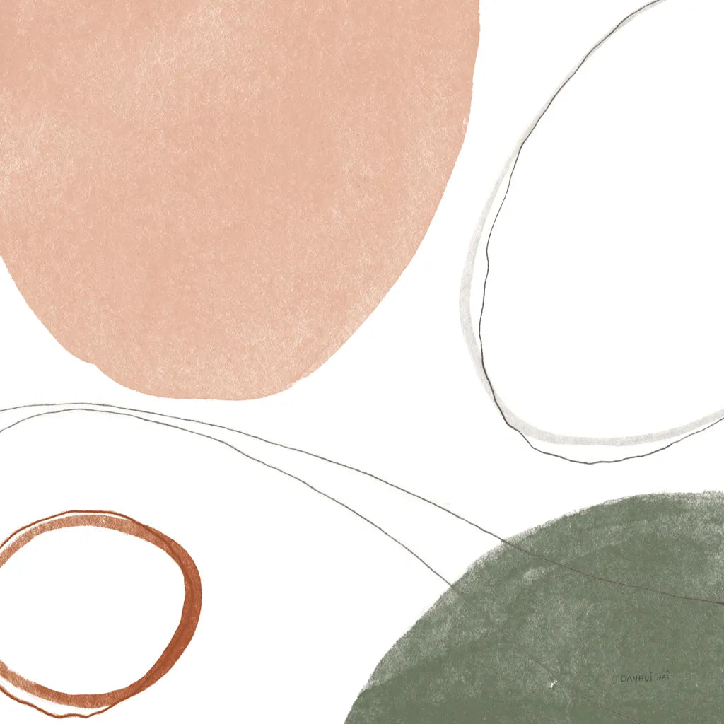 Threads of Motion I Warm Crop by Danhui Nai. SKU 68841a. Archival Giclee Fine art print for wall decor.