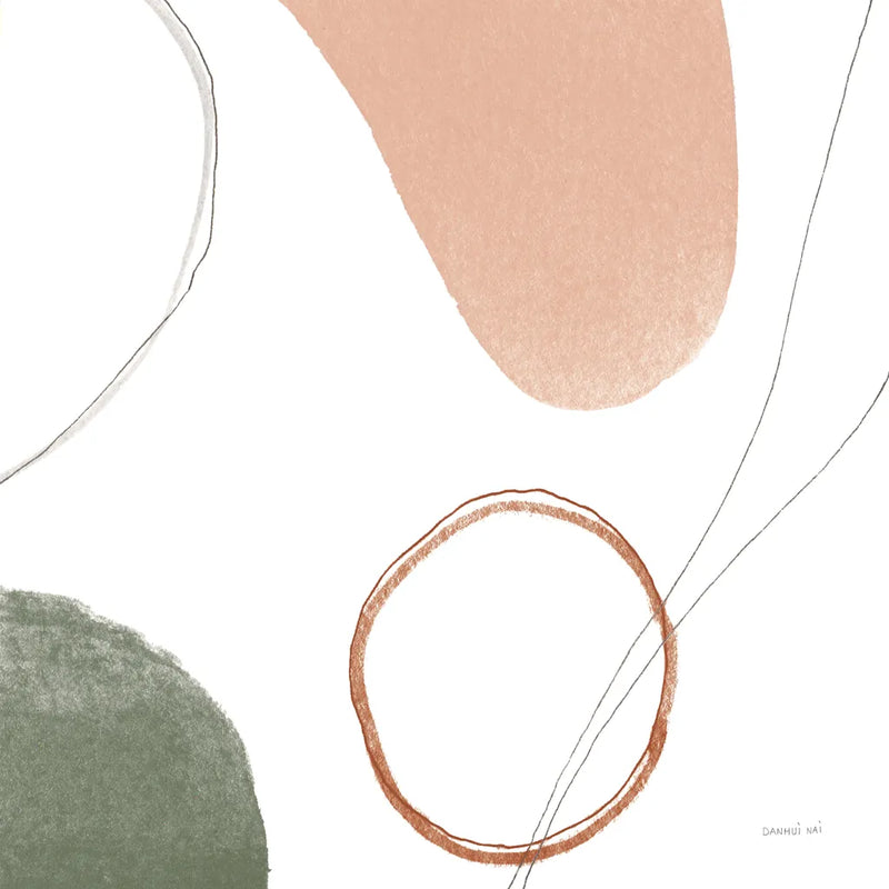 Threads of Motion II Warm Crop by Danhui Nai. SKU 68842a. Archival Giclee Fine art print for wall decor.