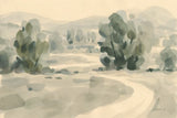 Tranquil Trails II by Danhui Nai. SKU 86373i. Archival Giclee Fine art print for wall decor.