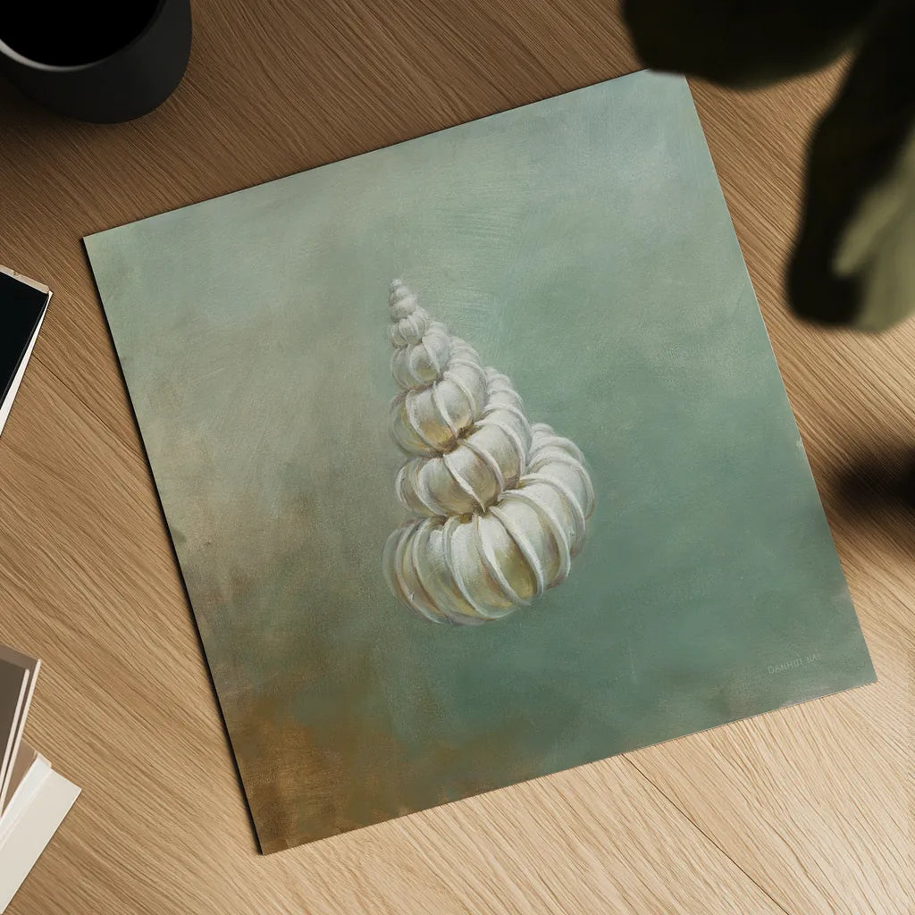 Treasures from the Sea II by Danhui Nai. Shown as a detailed flat fine art print, highlighting archival giclee quality. Available as an archival giclee rolled canvas, fine art paper, or poster print. SKU 20690a.