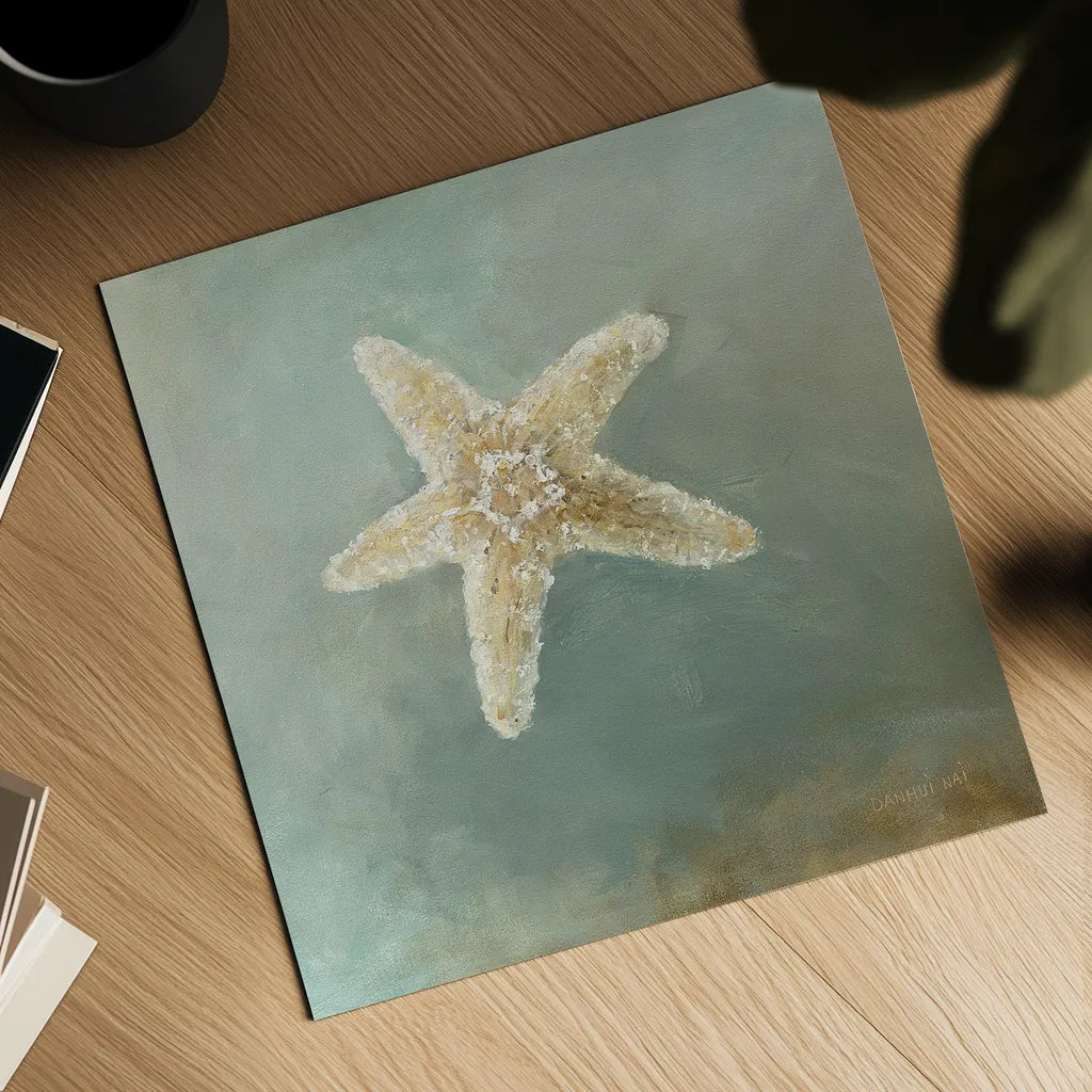 Treasures from the Sea IV by Danhui Nai. Shown as a detailed flat fine art print, highlighting archival giclee quality. Available as an archival giclee rolled canvas, fine art paper, or poster print. SKU 20692a.