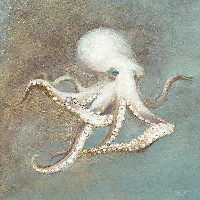 Treasures from the Sea V by Danhui Nai. SKU 20693a. Archival Giclee Fine art print for wall decor.