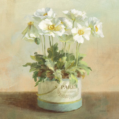 Tres Chic Poppies by Danhui Nai. SKU 10159a. Archival Giclee Fine art print for wall decor.