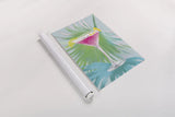 Tropical Cocktails II by Danhui Nai. shown as a rolled paper print. Available as archival giclee rolled canvas, fine art paper, or poster print. SKU 92427h.
