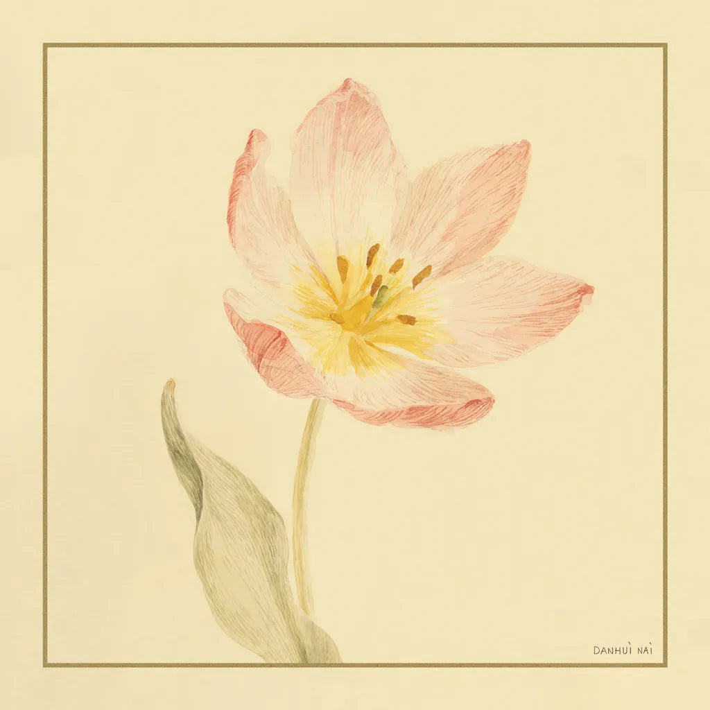 Tulip II by Danhui Nai. SKU 5353a. Archival Giclee Fine art print for wall decor.