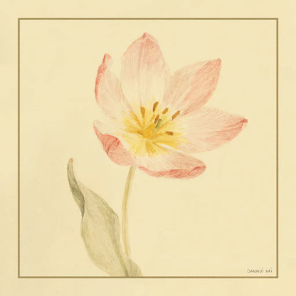 Tulip II by Danhui Nai. SKU 5353a. Archival Giclee Fine art print for wall decor.