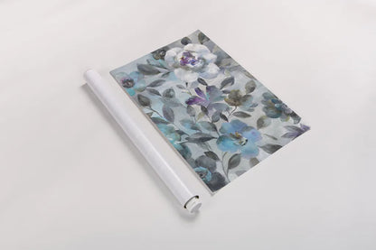 Twilight Flowers Crop by Danhui Nai. shown as a rolled paper print. Available as archival giclee rolled canvas, fine art paper, or poster print. SKU 28648i.