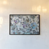 Twilight Flowers Crop by Danhui Nai. shown as a paper print in a black flame. Available as a archival giclee rolled canvas, fine art paper, or poster print. SKU 28648i.