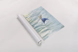 Undersea Ray by Danhui Nai. shown as a rolled paper print. Available as archival giclee rolled canvas, fine art paper, or poster print. SKU 71229i.