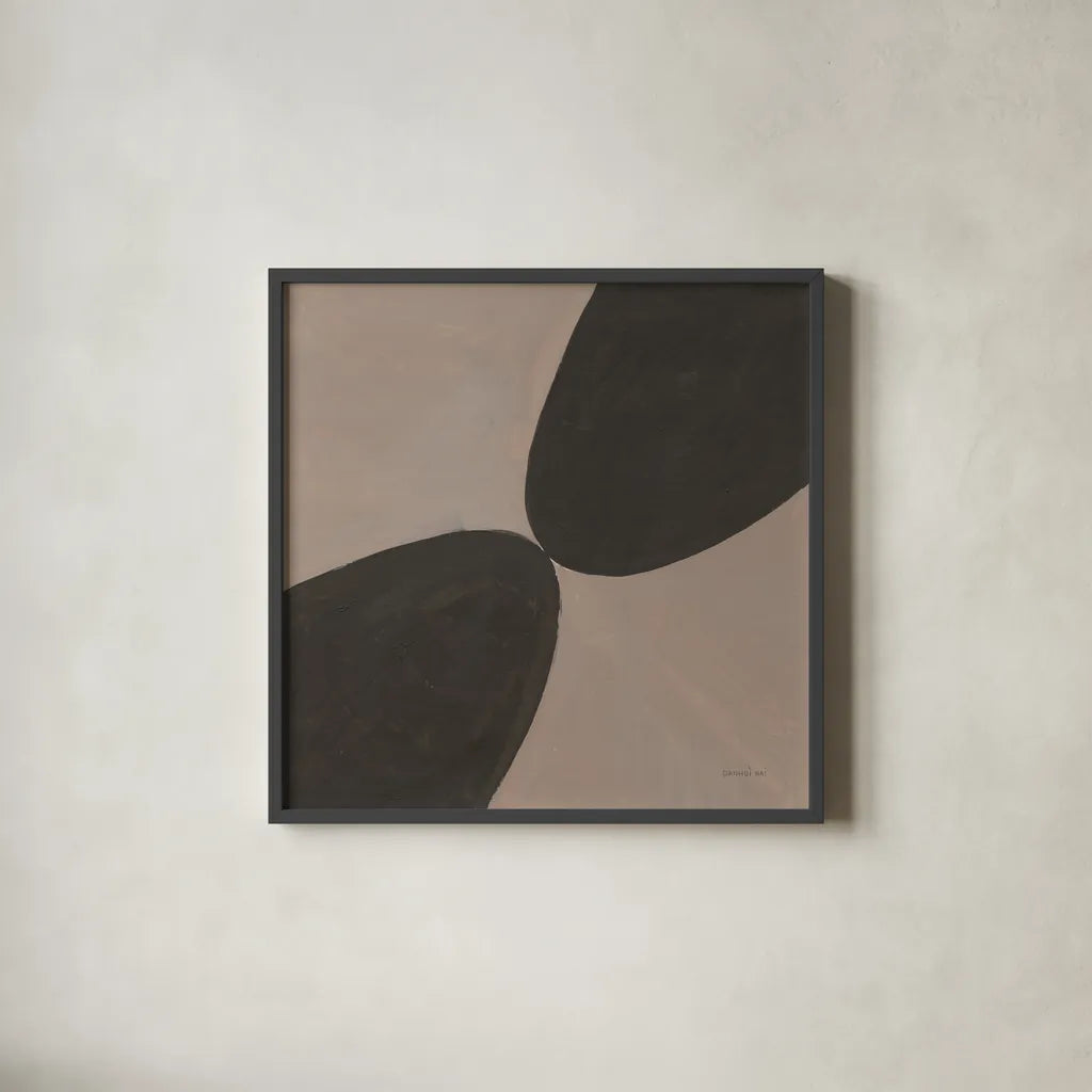 Unity by Danhui Nai. Shown in a sleek black glass frame for a contemporary gallery look. Available as an archival giclee rolled canvas, fine art paper, or poster print. SKU 85210a.