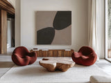 Unity by Danhui Nai. Shown as extra-large giant wall art in a modern living room. Available as an archival giclee rolled canvas, fine art paper, or poster print. SKU 85210a.
