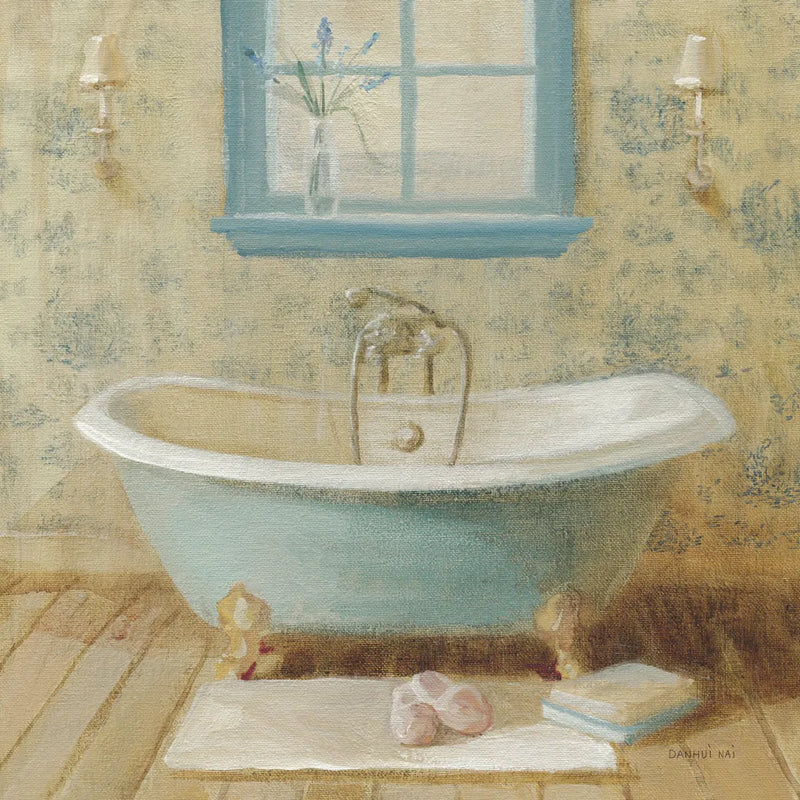 Victorian Bath I by Danhui Nai. SKU 5592a. Archival Giclee Fine art print for wall decor.