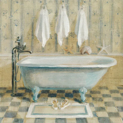 Victorian Bath IV by Danhui Nai. SKU 5595a. Archival Giclee Fine art print for wall decor.