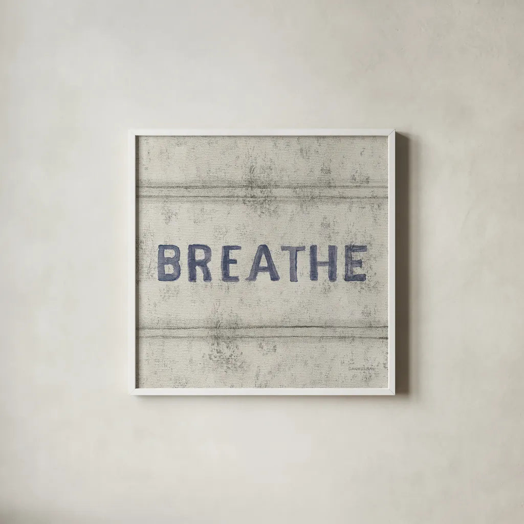 Victorian Bath Words I Sq by Danhui Nai. Shown in a crisp white glass frame for a clean and minimalist style. Available as an archival giclee rolled canvas, fine art paper, or poster print. SKU 82641a.