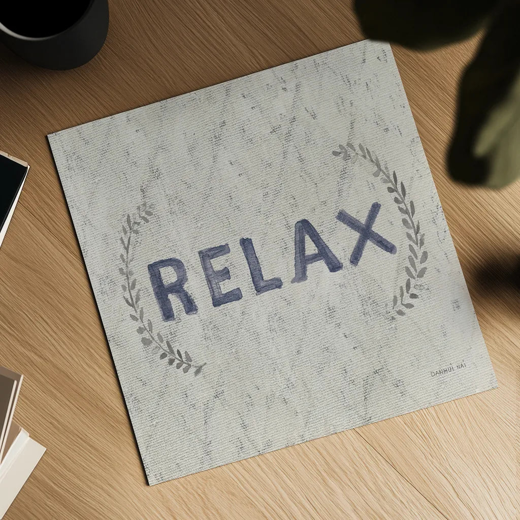 Victorian Bath Words II Sq by Danhui Nai. Shown as a detailed flat fine art print, highlighting archival giclee quality. Available as an archival giclee rolled canvas, fine art paper, or poster print. SKU 82642a.