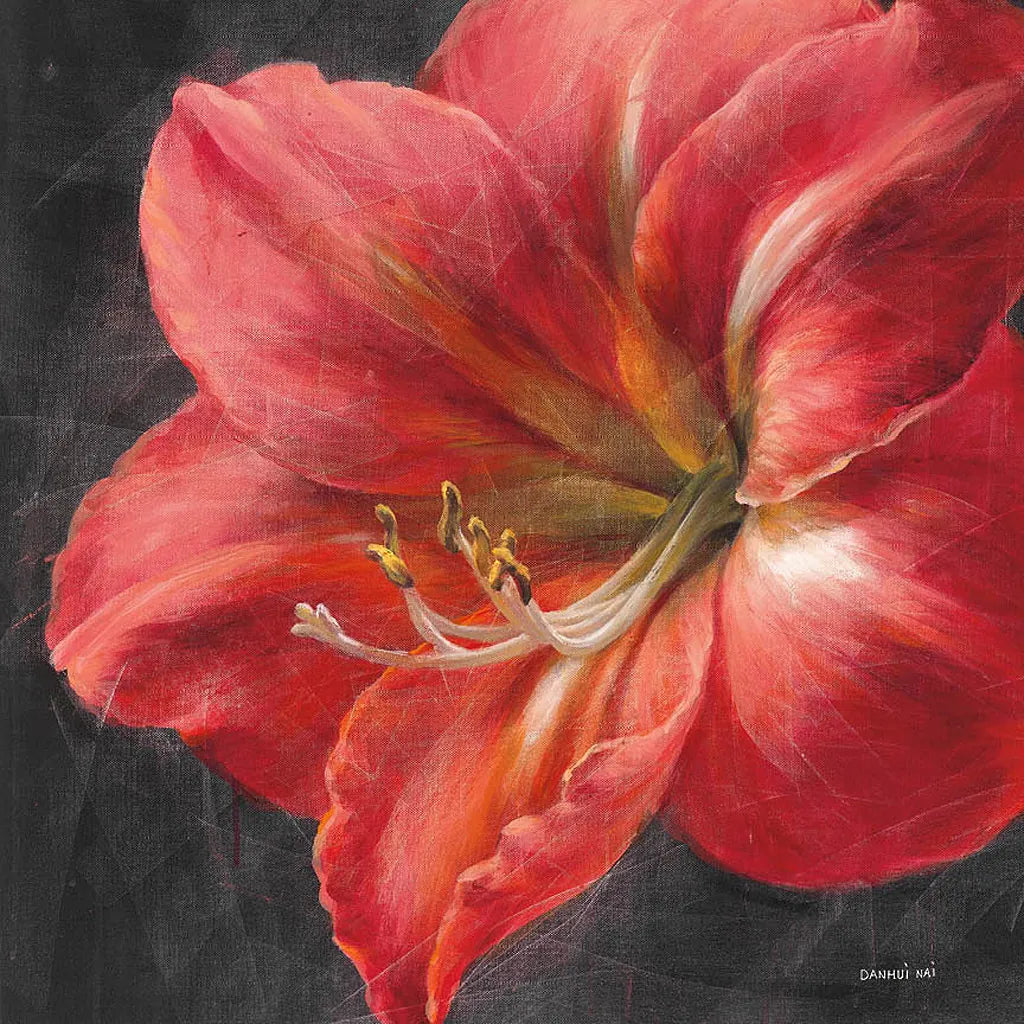 Vivid Floral III Crop by Danhui Nai. SKU 27969a. Archival Giclee Fine art print for wall decor.