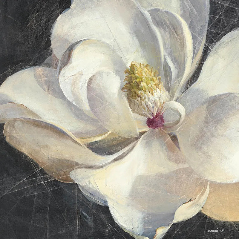 Vivid Floral IV Crop by Danhui Nai. SKU 27970a. Archival Giclee Fine art print for wall decor.