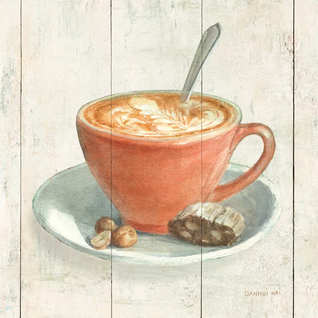 Wake Me Up Coffee III by Danhui Nai. SKU 58849a. Archival Giclee Fine art print for wall decor.