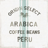 Wake Me Up Coffee Sack I Linen by Danhui Nai. SKU 61327a. Archival Giclee Fine art print for wall decor.