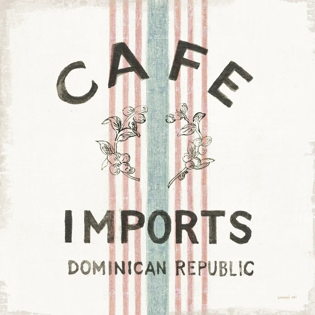 Wake Me Up Coffee Sack II by Danhui Nai. SKU 58860a. Archival Giclee Fine art print for wall decor.