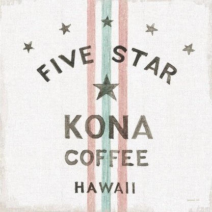 Wake Me Up Coffee Sack III Linen by Danhui Nai. SKU 61329a. Archival Giclee Fine art print for wall decor.