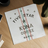 Wake Me Up Coffee Sack III Linen by Danhui Nai. Shown as a detailed flat fine art print, highlighting archival giclee quality. Available as an archival giclee rolled canvas, fine art paper, or poster print. SKU 61329a.