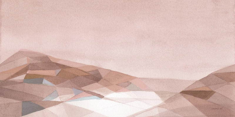Warm Geometric Mountain by Danhui Nai