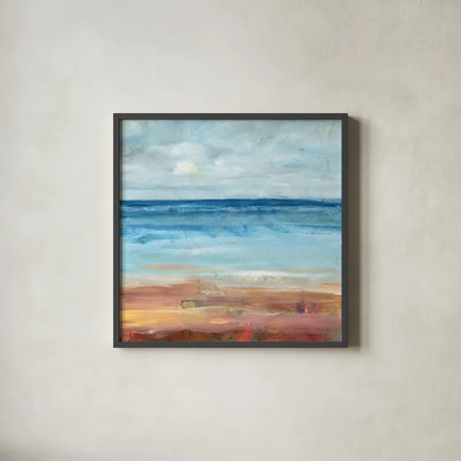 Water by Danhui Nai. Shown in a sleek black glass frame for a contemporary gallery look. Available as an archival giclee rolled canvas, fine art paper, or poster print. SKU 79295a.