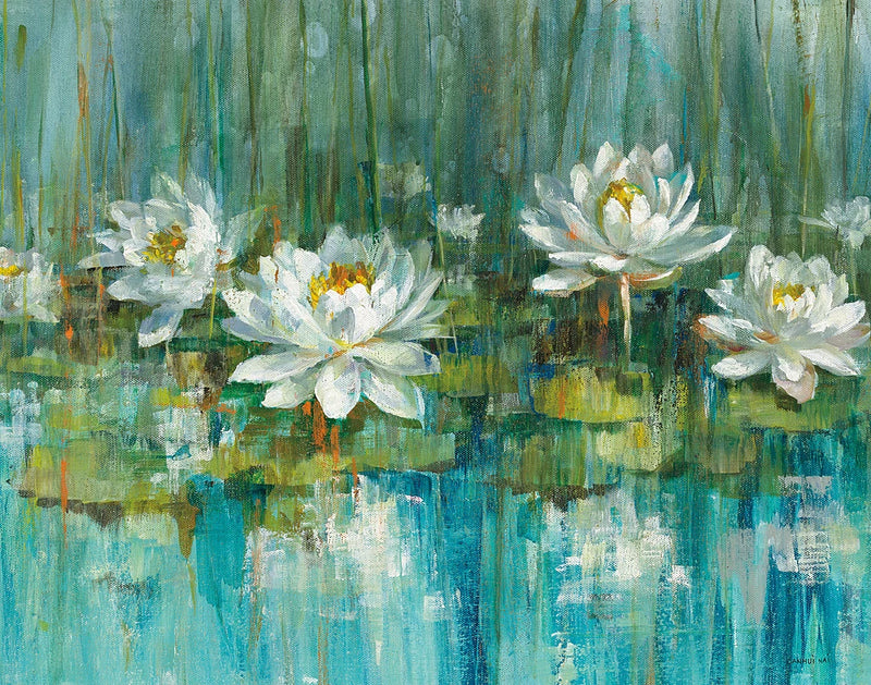Water Lily Pond v2 Crop by Danhui Nai