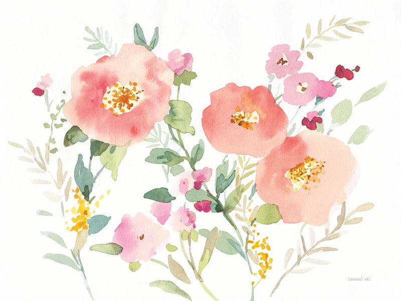 Watercolor Jewels I Bold by Danhui Nai