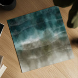 Wave Tapestry by Danhui Nai. Shown as a detailed flat fine art print, highlighting archival giclee quality. Available as an archival giclee rolled canvas, fine art paper, or poster print. SKU 99345a.