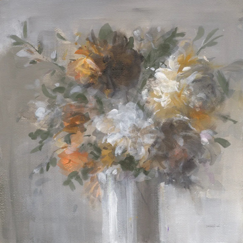 Weekend Bouquet with Green by Danhui Nai. SKU 68331a. Archival Giclee Fine art print for wall decor.